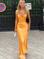 Sexy V-neck Spaghetti Strap Mermaid  Long Prom Dress Ideas, Evening Party Dresses ,WGP1093