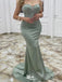 Sexy Sage Sweetheart Mermaid Beading Party Prom Dresses,Evening Dress Online, WGP816