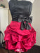 Elegant Strapless A-line Short Mini Homecoming Dress,EPT636