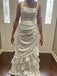 Gorgeous Spaghetii Strap Sheath Long Prom Dress Ideas, Evening Party Dresses,WGP1808