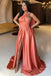 Elegant Green One-Shoulder Mermaid Long Prom Dress Ideas, Evening Party Dresses, WGP2030