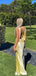 Gorgeous Halter Criss Cross Mermaid Long Prom Dress Ideas, Evening Party Dresses,WGP1221