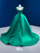 Gorgeous Green Beaded Jewel A-line Long Party Dress Prom Dresses,Evening Dress Online, WGP944