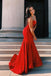 Sexy Red Mermaid Sweetheart Maxi Long Party Prom Dresses, Evening Dress,WGP276