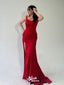 Sexy Red Sweetheart Mermaid Long Party Dress Prom Dresses,Evening Dress Online, WGP894