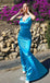 Gorgeous V Neck Open Back Mermaid Long Party Dress Prom Dresses,WGP990