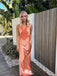 Casual V-neck Lace Mermaid Long Prom Dress Ideas, Evening Party Dresses,WGP1322