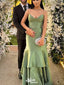 Elegant Strapless V-neck Mermaid Unique Long Prom Dress Ideas, Evening Party Dresses,WGP1339