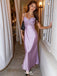 Sexy Purple V-Neck Mermaid Long Prom Dress Ideas, Evening Party Dresses,WGP1828