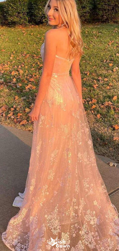 Elegant V-neck Sweetheart Strapless Mermaid Long Prom Dress Ideas, Evening Party Dresses,WGP1385