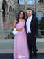 Casual Strapless Straight Across A-line Long Prom Dress Ideas, Evening Party Dresses,WGP1435