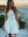 Gorgeous Off-shoulder Unique A-line Short Mini Homecoming Dress,EPT342