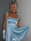 Elegant Spaghetti Strap Square A-line Short Mini Homecoming Dress,EPT353