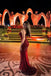 Sparkly Red Sweetheart Mermaid Long Prom Dress Ideas, Evening Party Dresses,WGP1966
