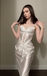 Elegant White Spaghetti Strap Mermaid Long Prom Dress Ideas, Evening Party Dresses,WGP1779