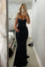 Modern Rhinestone Bodycon Prom Gown Sparkly Strapless Mermaid Formal Dress,WGP2164