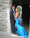 Sexy Blue Strapless Sweetheart Party Prom Dresses,Evening Dress Online, WGP870