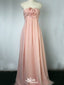 Elegant Strapless Sweetheart A-line Long Prom Dress Ideas, Evening Party Dresses,WGP1579