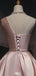 Elegant One-shoulder A-line Short Mini Homecoming Dress,EPT458