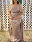 Elegant One-shoulder Mermaid Long Prom Dress Ideas, Evening Party Dresses,WGP1614