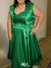 Casual Green A-line Long Prom Dress Ideas, Evening Party Dresses,WGP1666