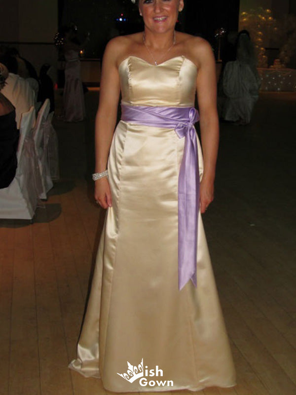 Elegant Strapless Mermaid Long Prom Dress Ideas, Evening Party Dresses,WGP1676