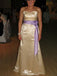 Elegant Strapless Mermaid Long Prom Dress Ideas, Evening Party Dresses,WGP1676