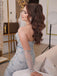 Unique Blue Sequin Sweetheart Sleeveless Mermaid  Long Prom Dress Ideas, Evening Party Dresse,WGP1692