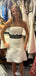 Casual Strapless Sheath Short Mini Homecoming Dress,EPT576