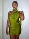 Sexy Green Halter Strap Tight&nbsp;Popular Cheap Short Homecoming Dresses, EPT299