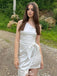 Elegant White One Shoulder Tight&nbsp;Popular Cheap Short Homecoming Dresses, EPT303