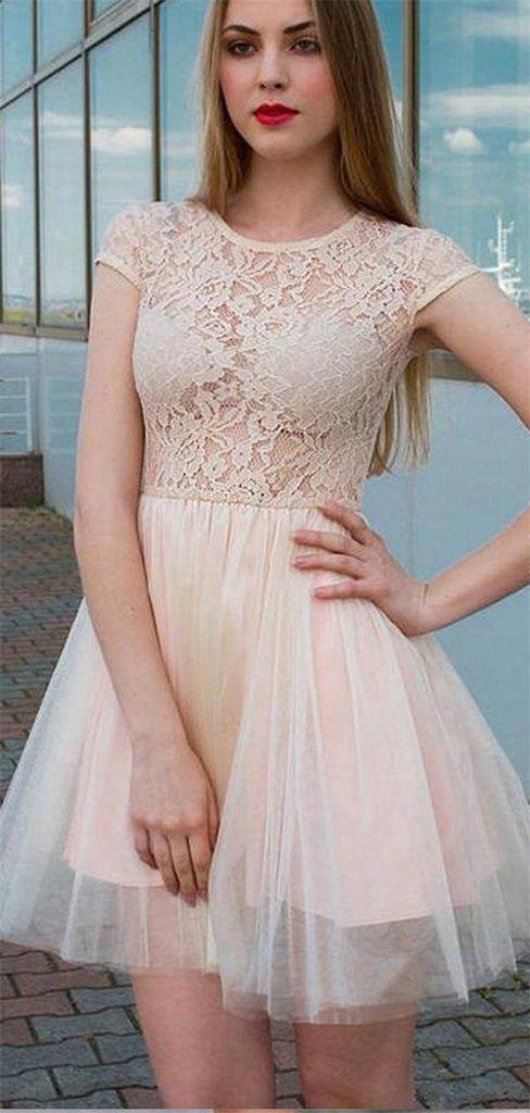 Elegant Pink Jewel Ball Gown&nbsp;Popular Cheap Short Homecoming Dresses, EPT302