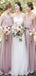 Simple A-Line Spaghetti Straps Popular Cheap Maxi Long Wedding Guest Bridesmaid Dresses,WGM220