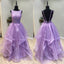 Elegant Open Back Popular Cheap Long Evening Prom Dresses, WG1013