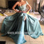 Popular One Shoulder Side Split Elegant Cheap Long Prom Dresses, WG1099