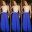 Royal Blue Elegant Inexpensive Long Evening Prom Dress, WG290