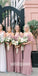 Young Girls Chiffon Pretty Cheap Long Bridesmaid Dresses, WG374