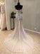 Sweetheart Mermaid Lace Up Back Sexy Cheap Long Wedding Dresses, WG1225