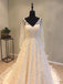 Long Sleeves V Neck Formal Lace Long Cheap Bridal Wedding Dress, WG690