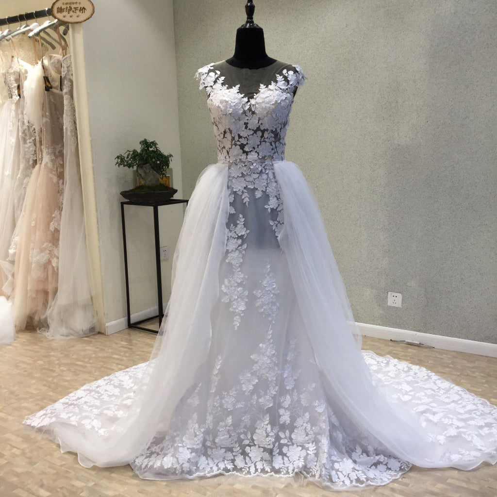 Lace Popular Long Cheap Online Bridal Wedding Dress, WG1211